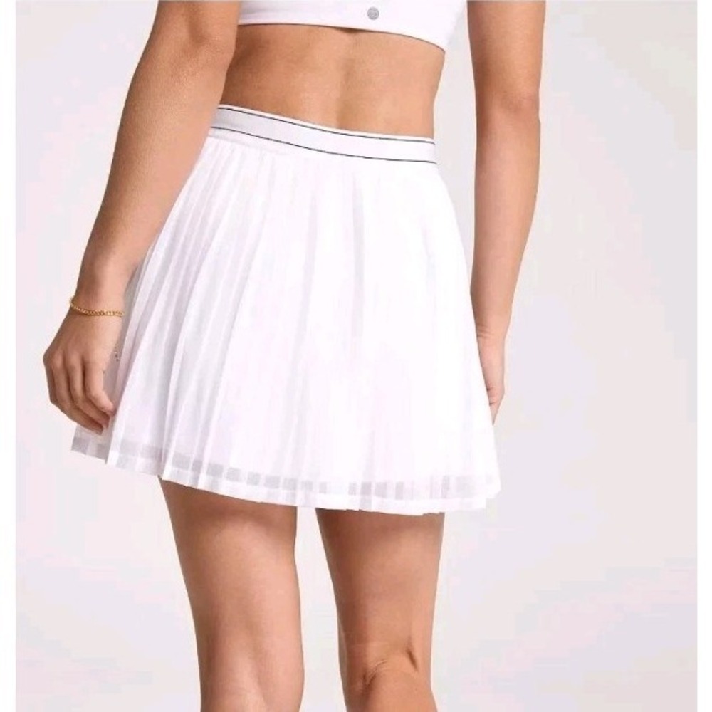 CALIA Court Collection Pleated White Skort/Skirt  NWT Sz Small - Picture 3 of 7